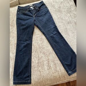 Long and lean 2/26R Gap demin dark blue jeans